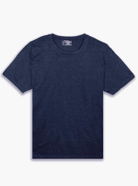 Mens Crew Neck Undershirt Navy