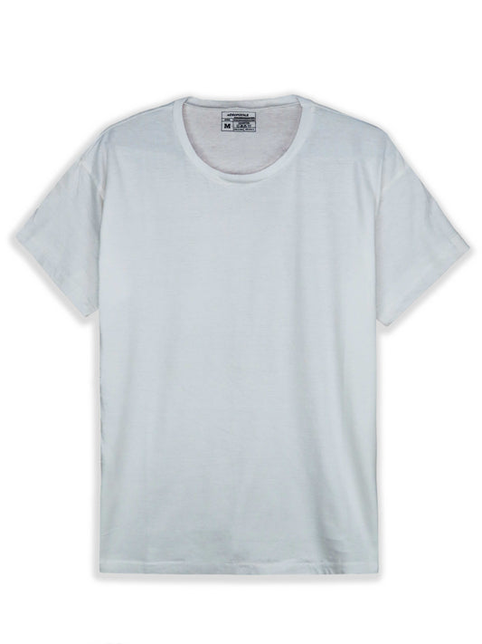 Mens 3 Pc Pack Crew Neck White Undershirts