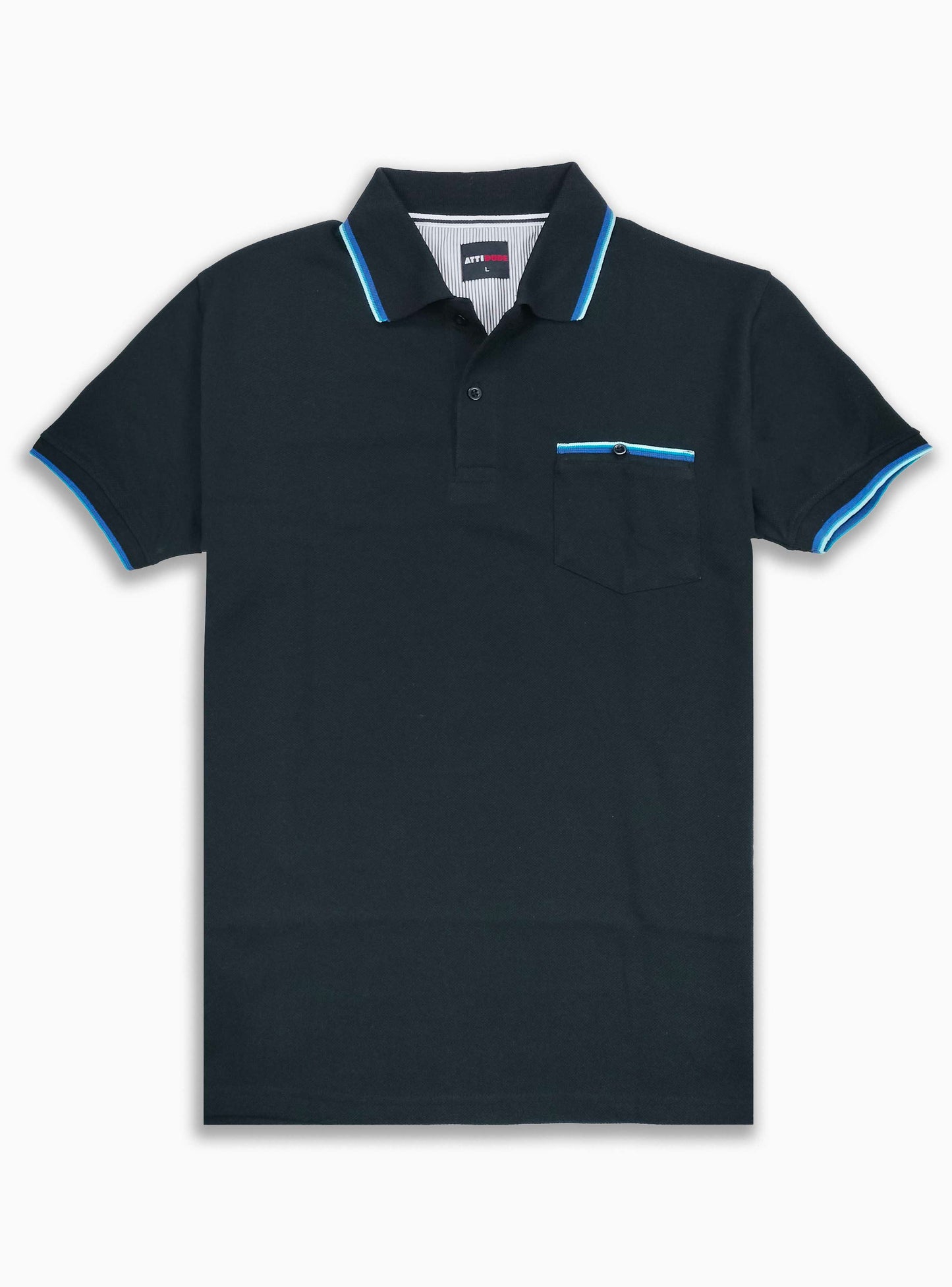 Mens Black Polo