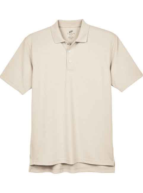 Mens Active Wear Beige Polo