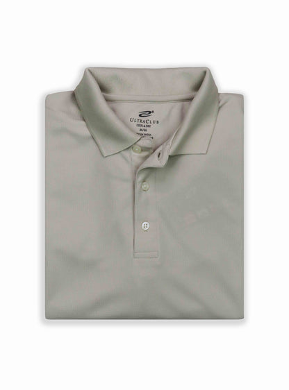 Mens Active Wear Beige Polo