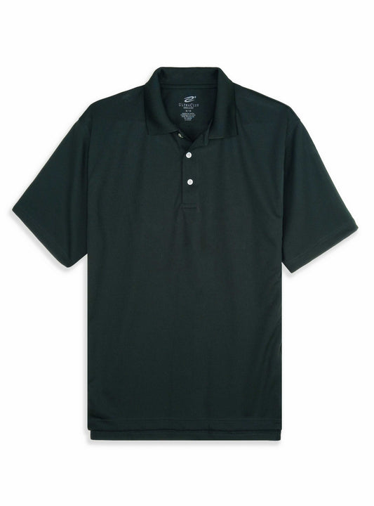 Mens Active Wear Olive Polo