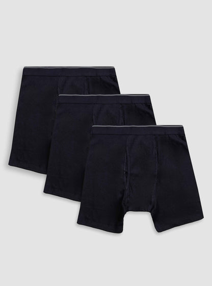 Mens 3 Pack Stretch Trunks