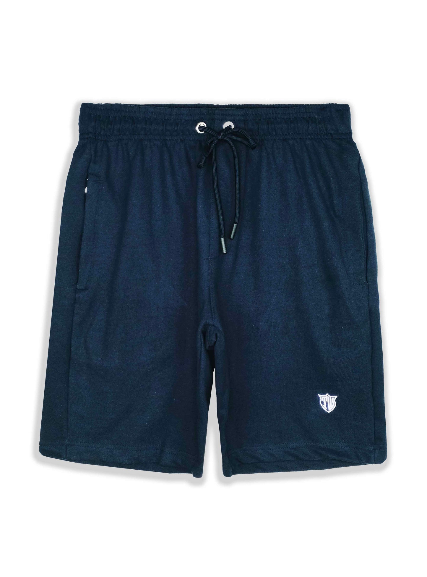 Mens French Terry Navy Shorts