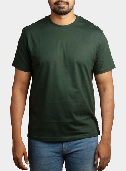 Mens Regular Fit T Shirt Green