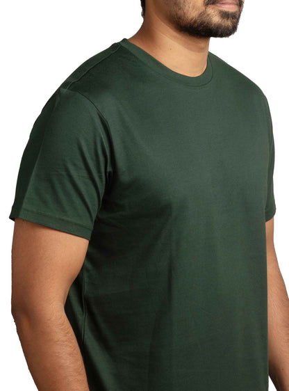 Mens Regular Fit T Shirt Green