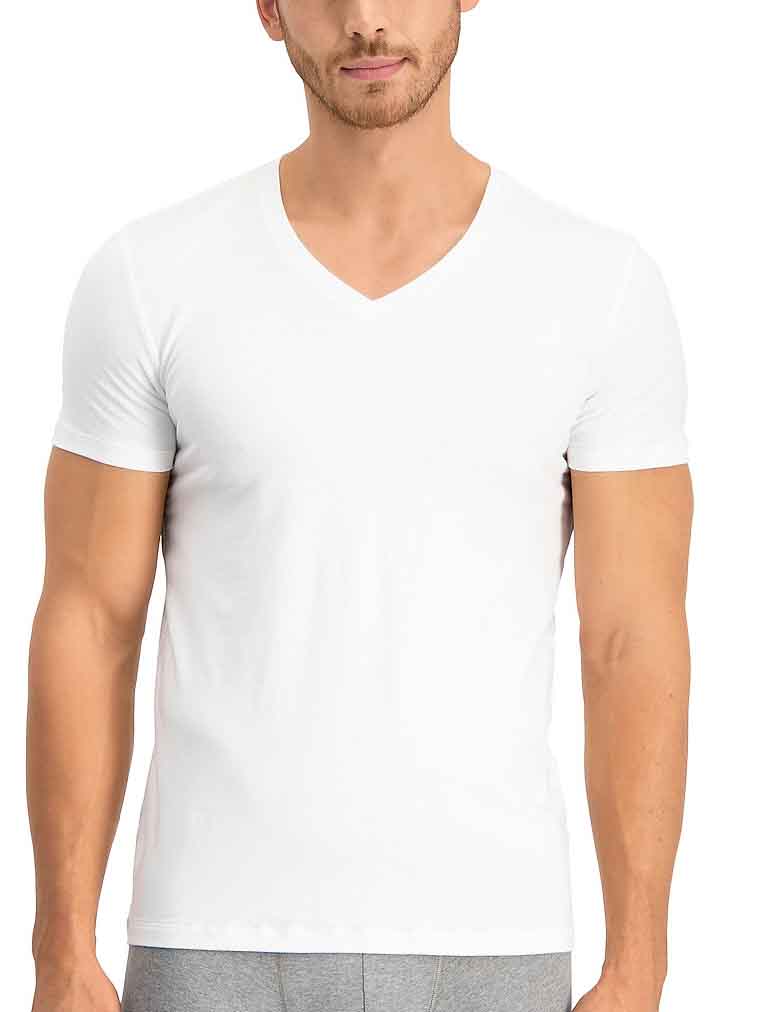 Mens 4 Pack White T-Shirts