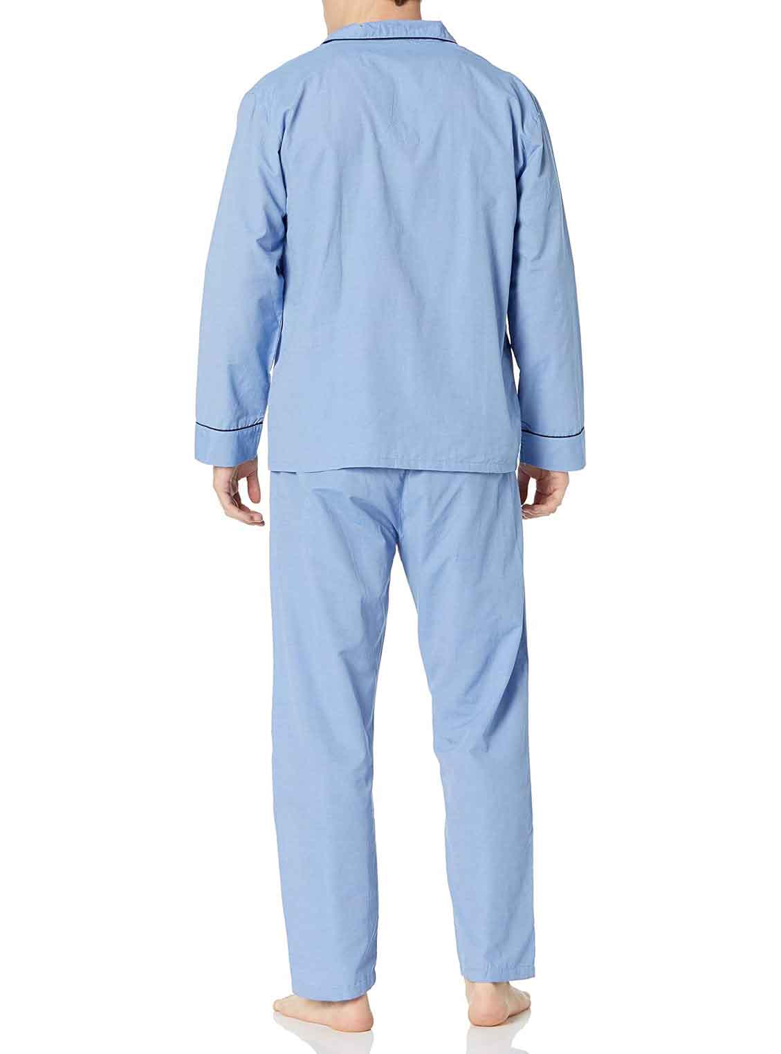 Men's Plain Weave Pajama Set