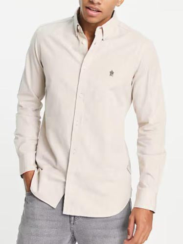 Mens Woven Long Sleeve Shirt