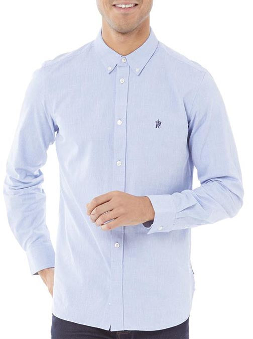 Mens Woven Long Sleeve Shirt