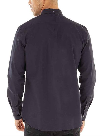 Mens Woven Long Sleeve Shirt