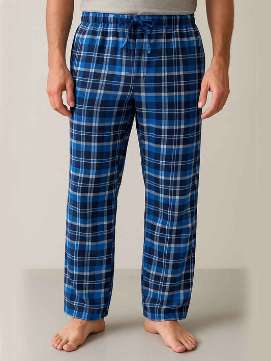 Mens Woven Flannel Pants