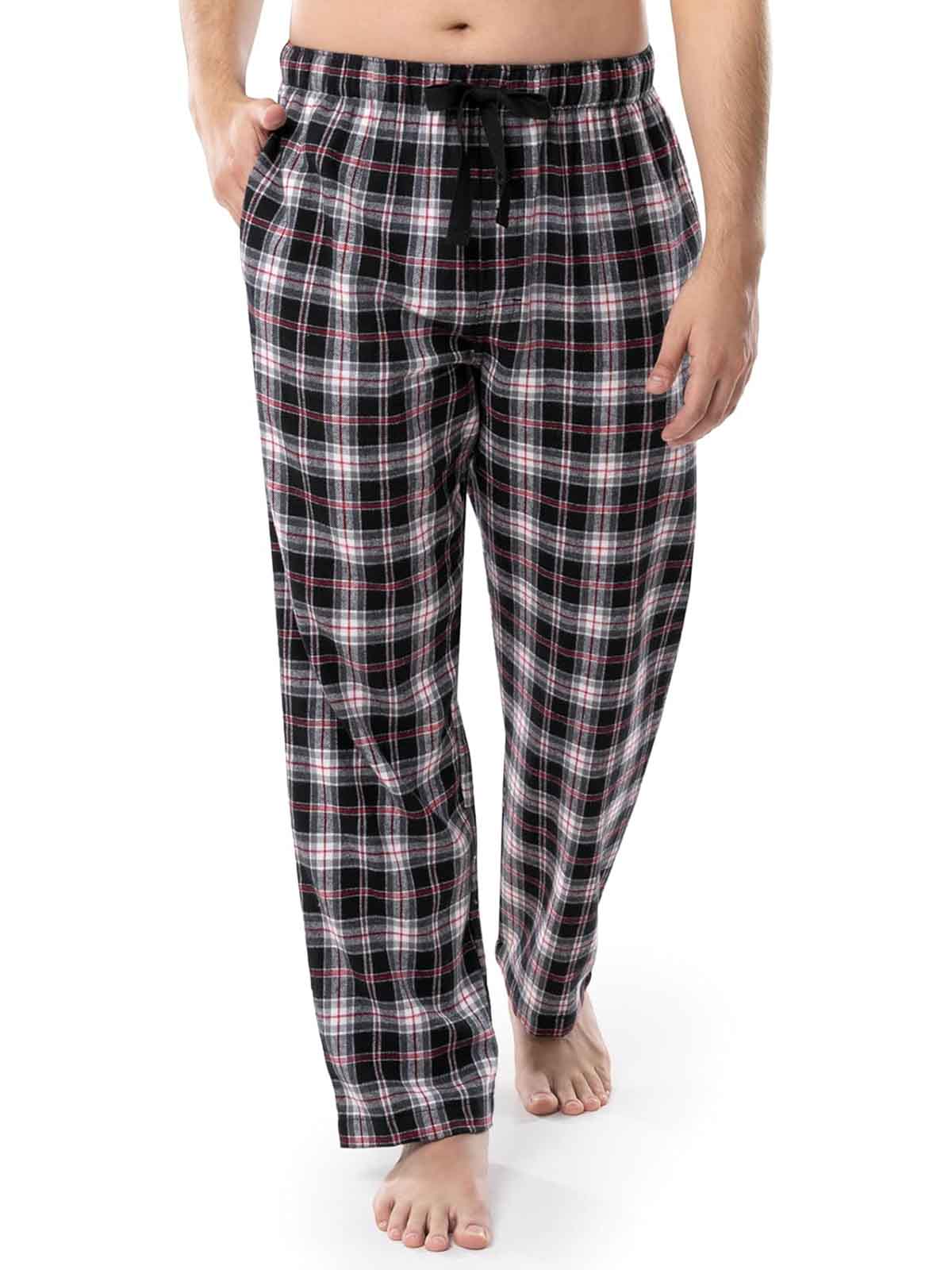 Mens Woven Flannel Pants