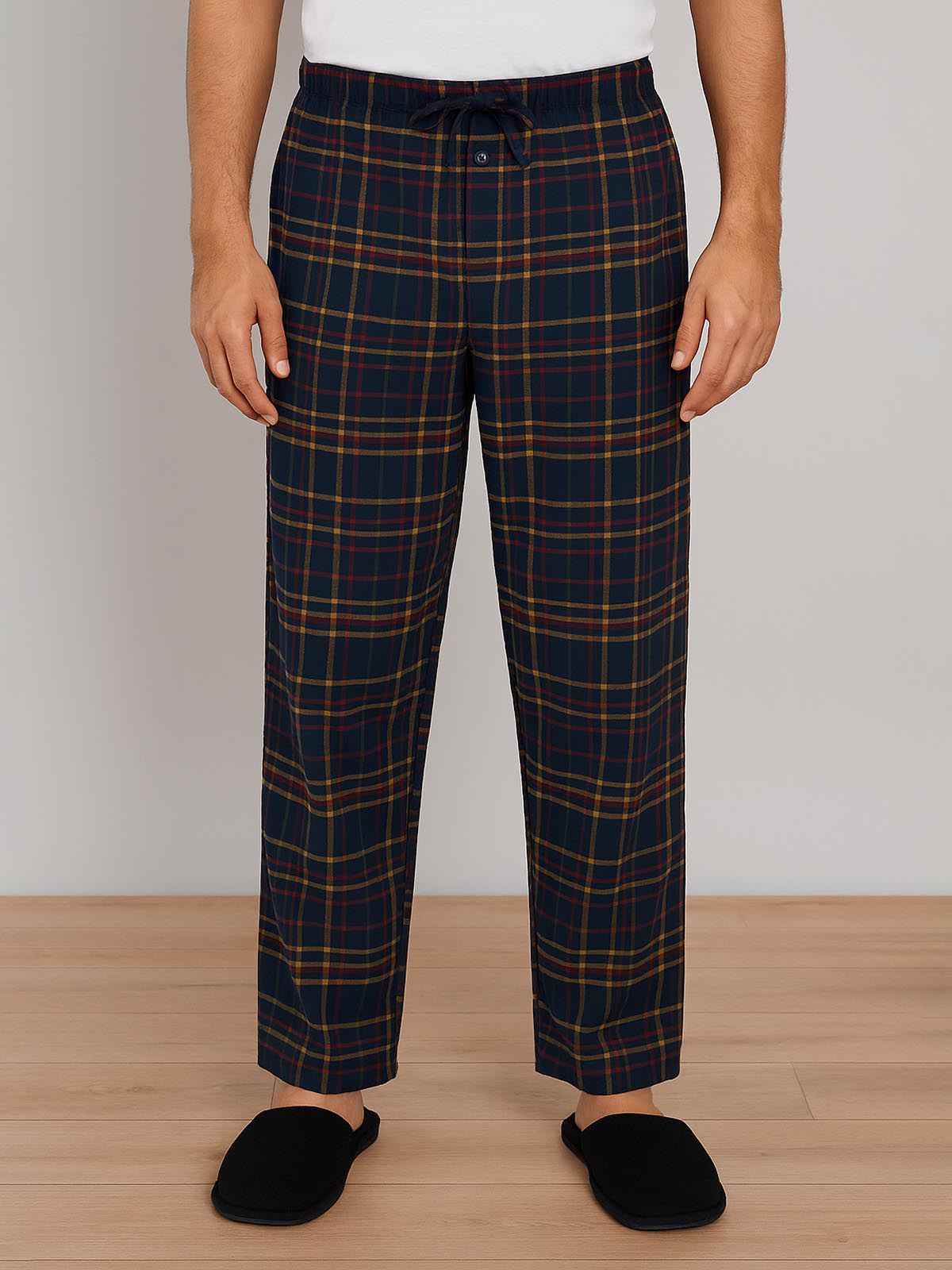Mens Woven Flannel Pants