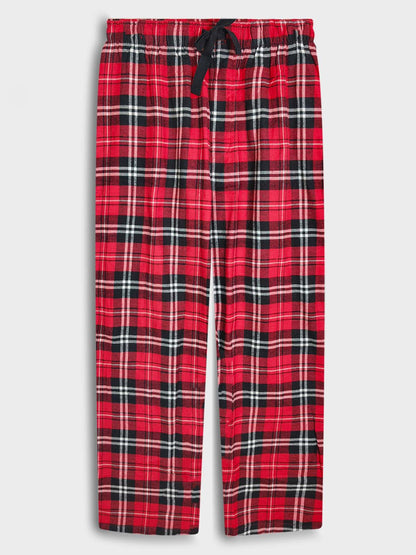 Mens Woven Flannel Pants