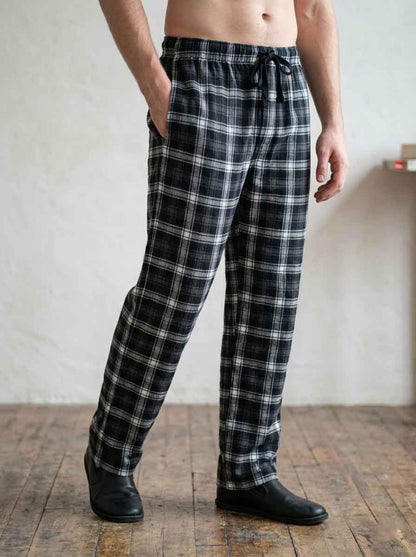 Mens Woven Flannel Pants