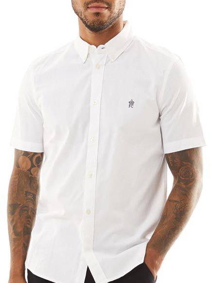 Mens Woven Short Sleeve Shirt