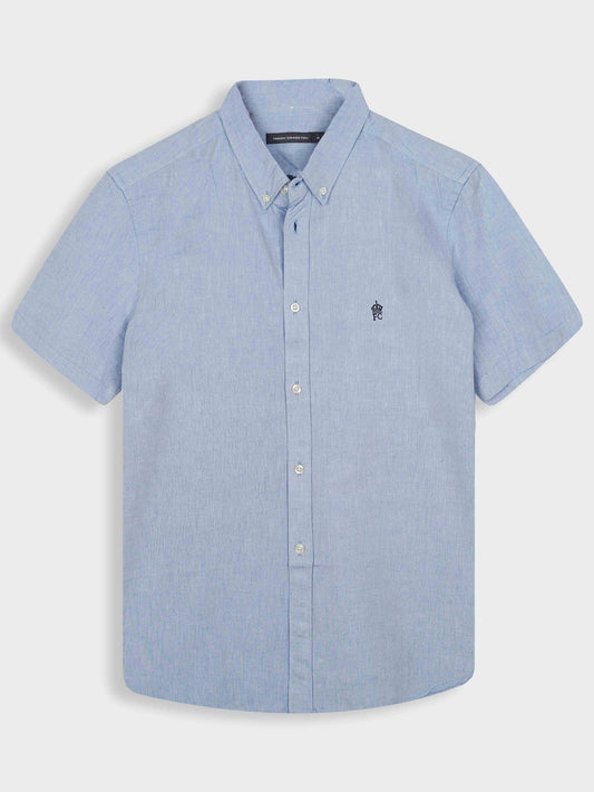 Mens Woven Short Sleeve Shirt