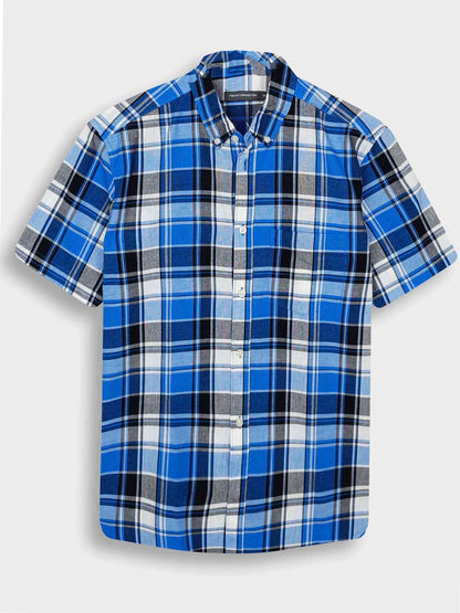 Mens Woven Short Sleeve Shirt