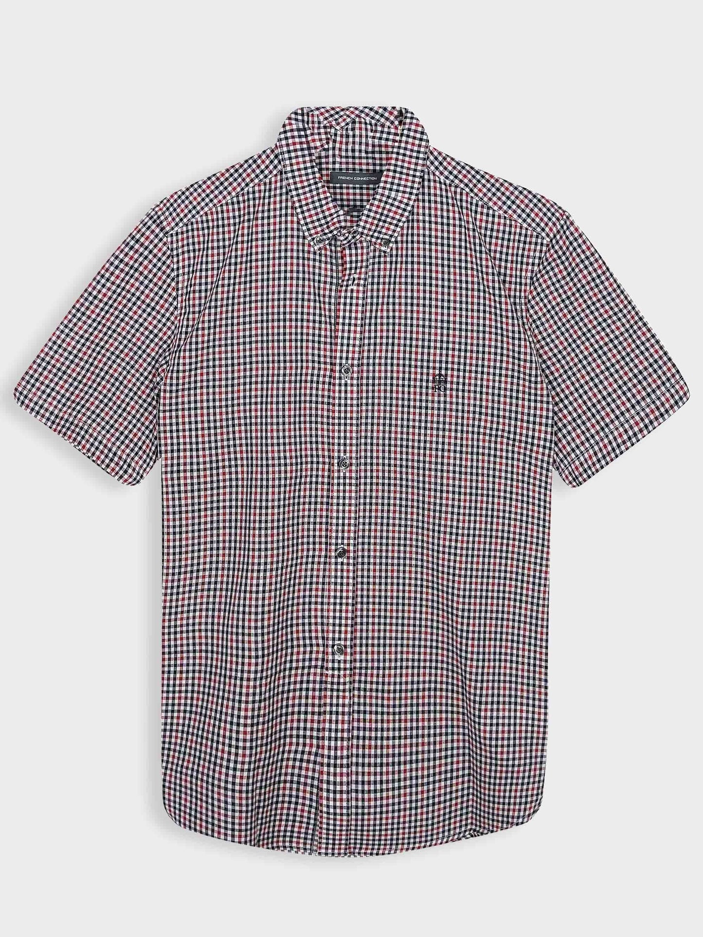 Mens Woven Short Sleeve Shirt