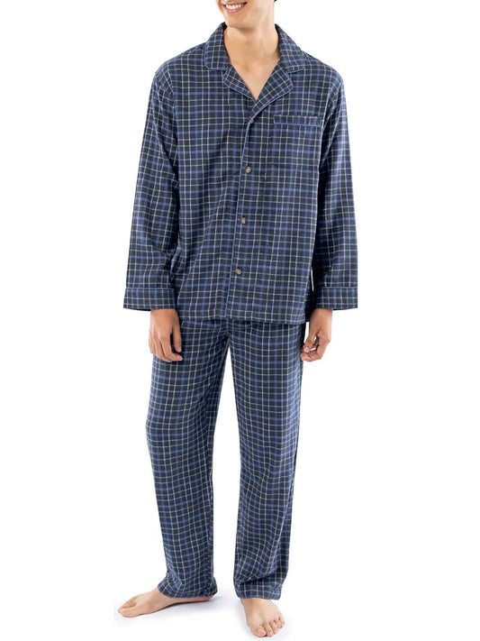 Men's Flannel Pajama 2 Piece Set