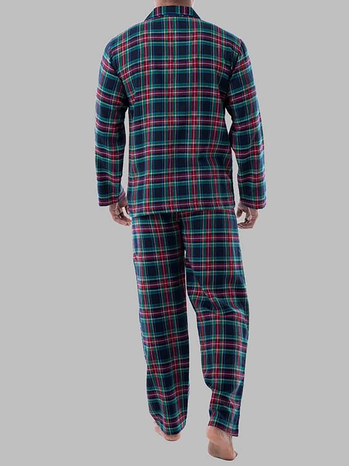 Men's Flannel Pajama 2 Piece Set