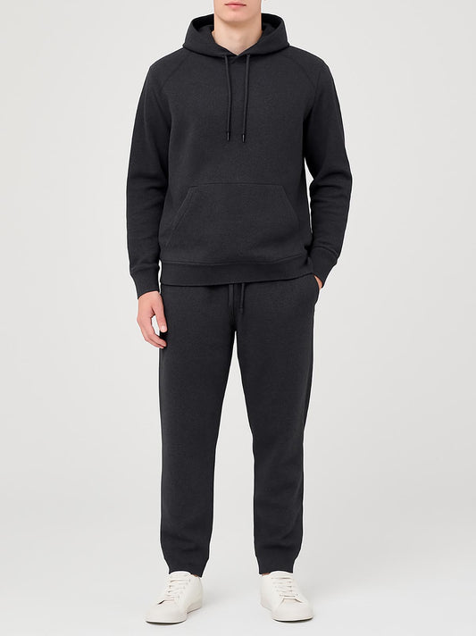Mens French Terry Charcoal Jogging Set