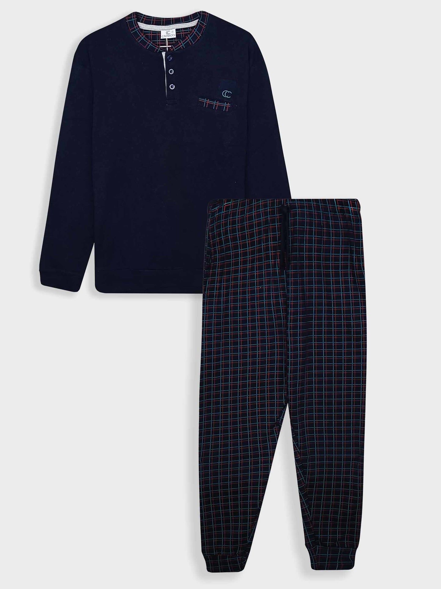 Mens's Interlock Winter Pyjama Set Box Pack