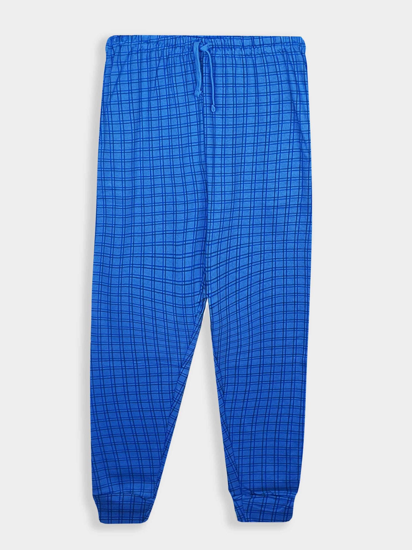 Mens's Interlock Winter Blue Pyjama Set Box Pack