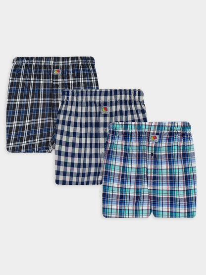 Mens Woven Boxer Shorts