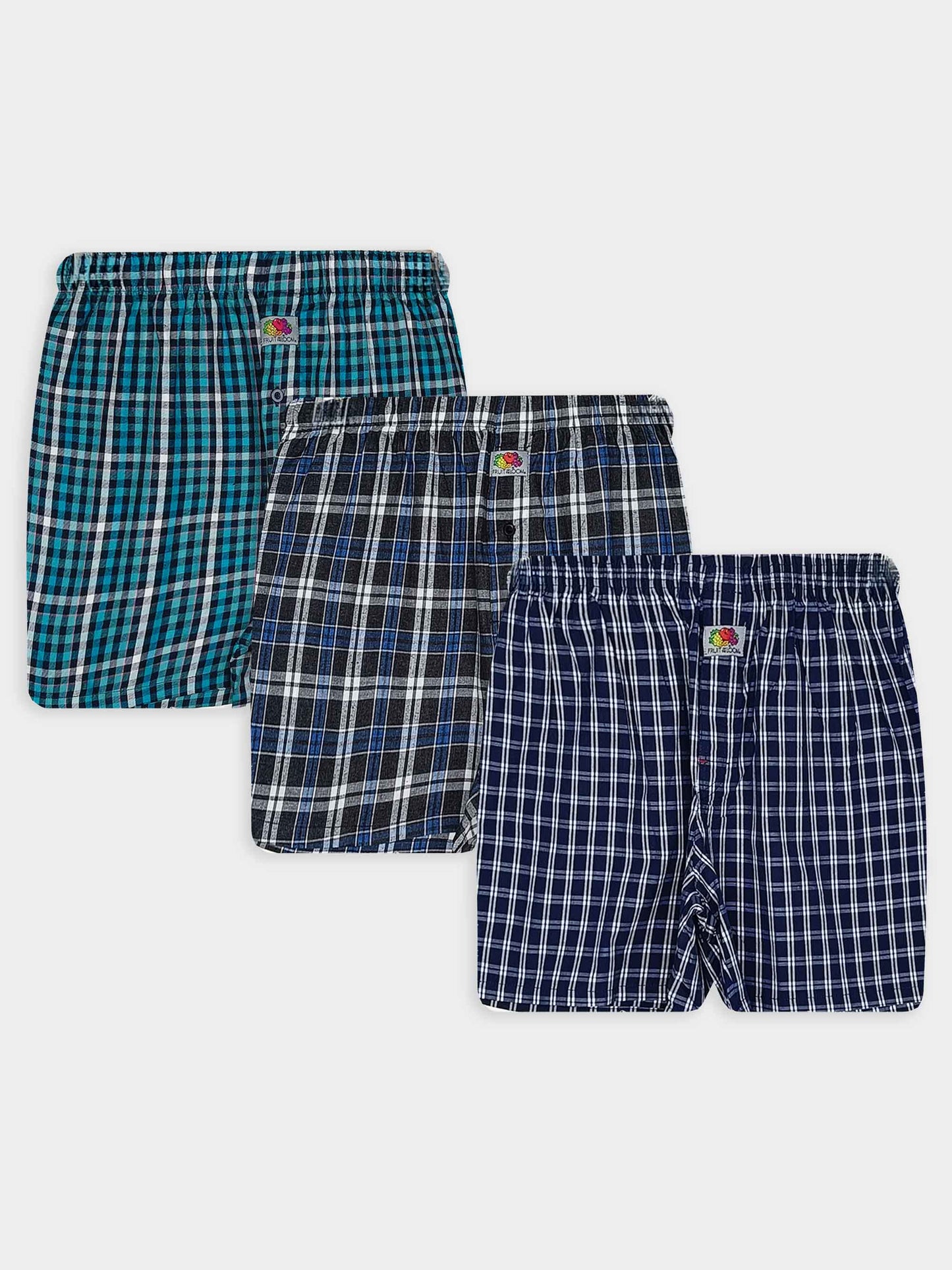 Mens Woven Boxer Shorts