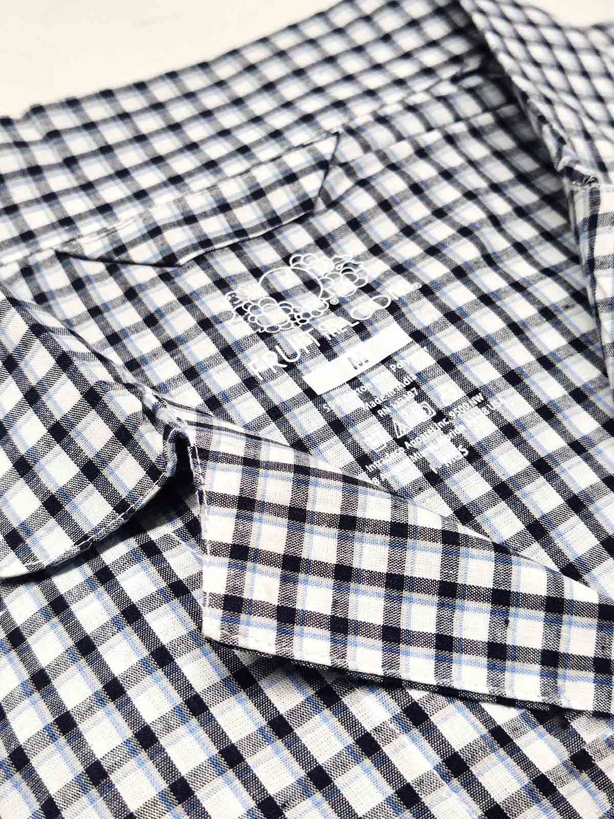 Mens Woven Collar Pyjama Set