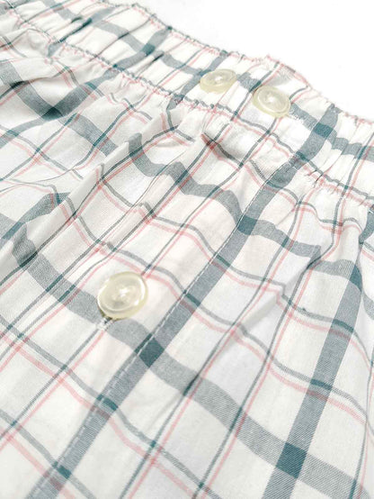 Mens Woven Collar Pyjama Set