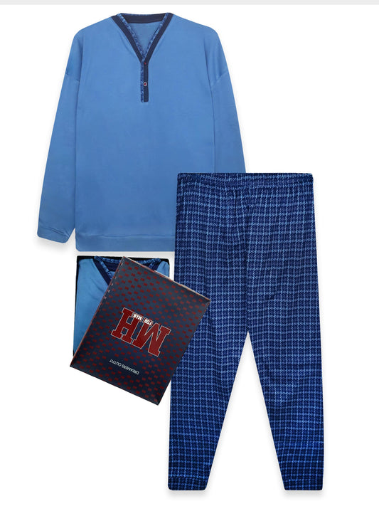 Mens Oversize Winter Pyjama Set Box Packaged