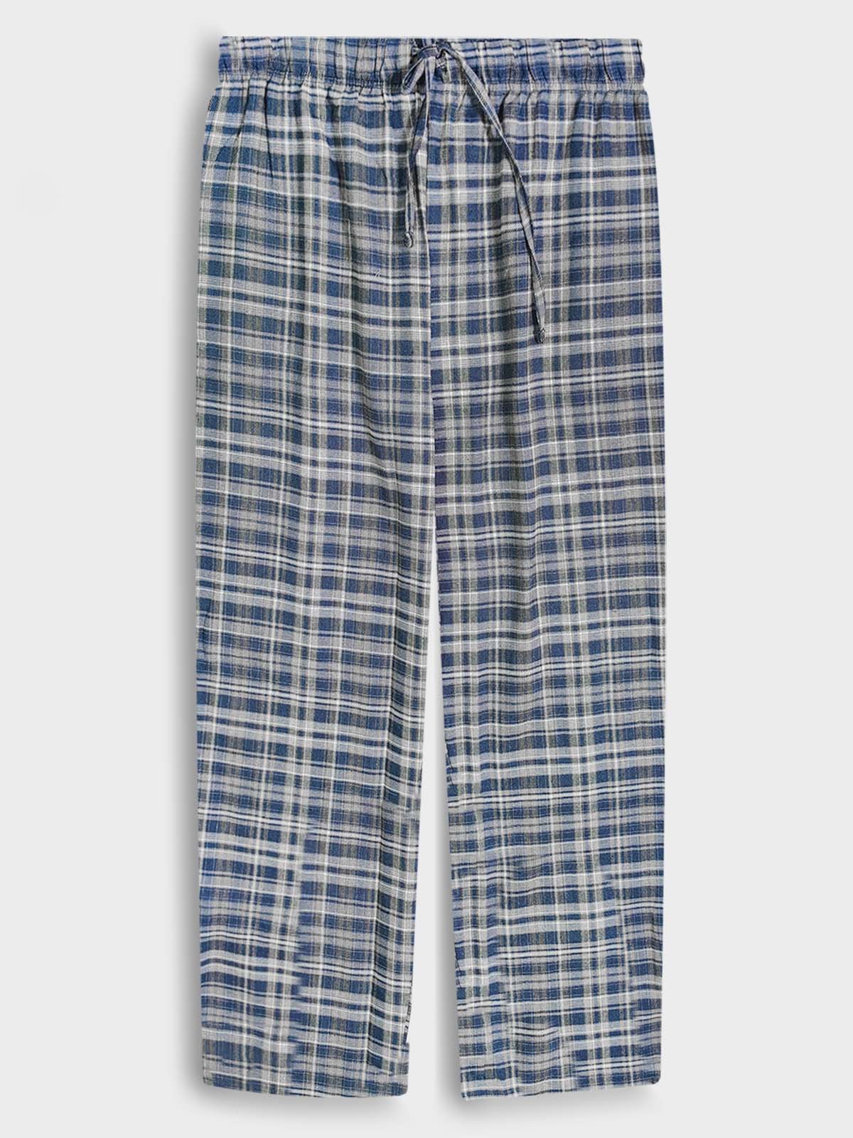 Mens Woven Flannel Pants
