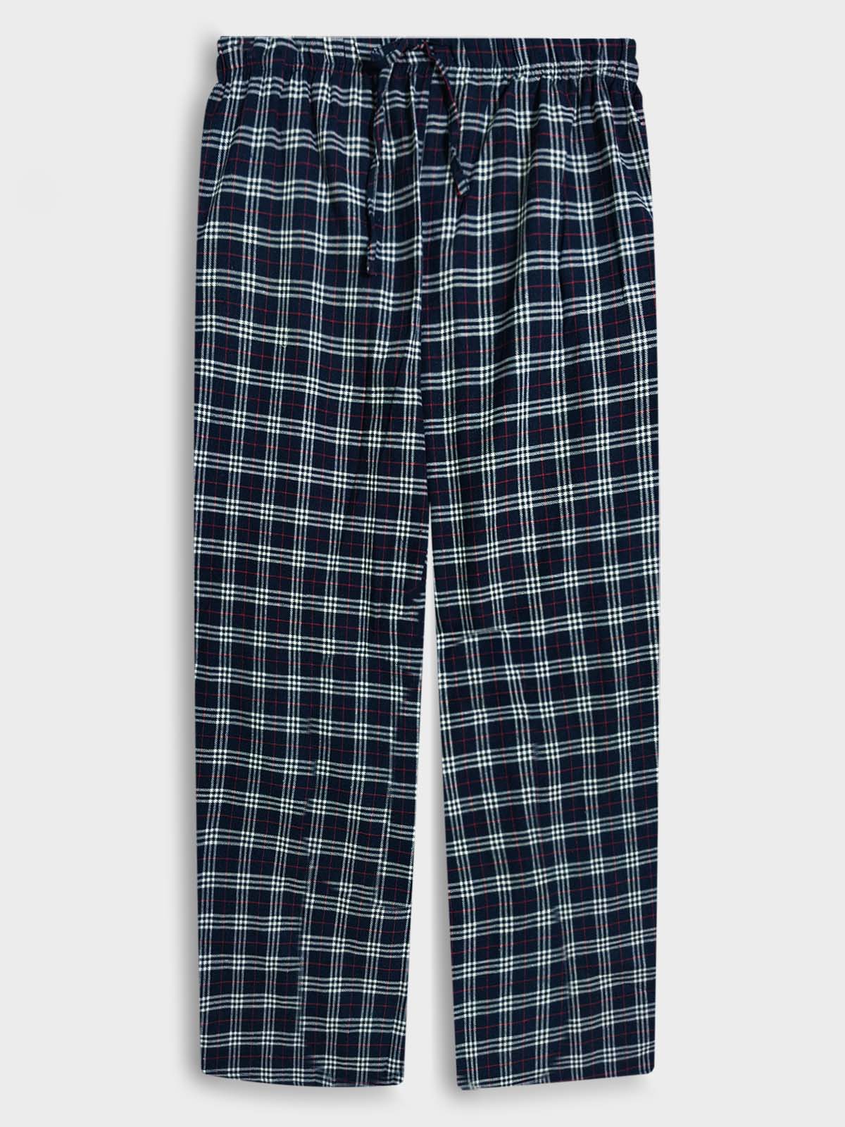 Mens Woven Flannel Pants Mixed Colours