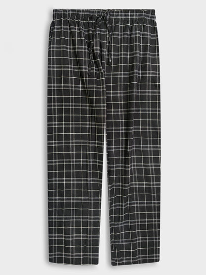 Mens Woven Flannel Pants Mixed Colours