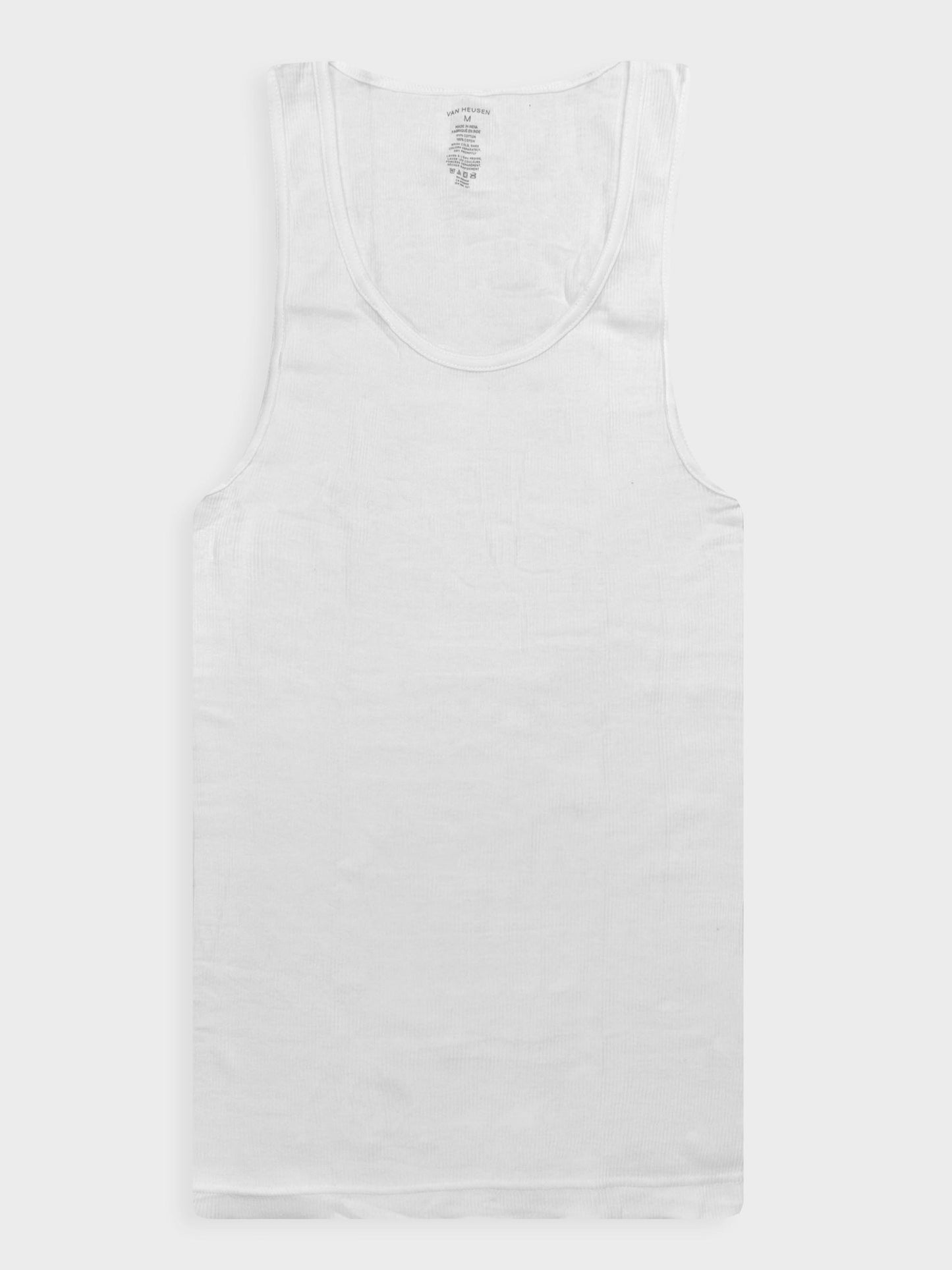 Mens 5 Pack Ribbed Tanks