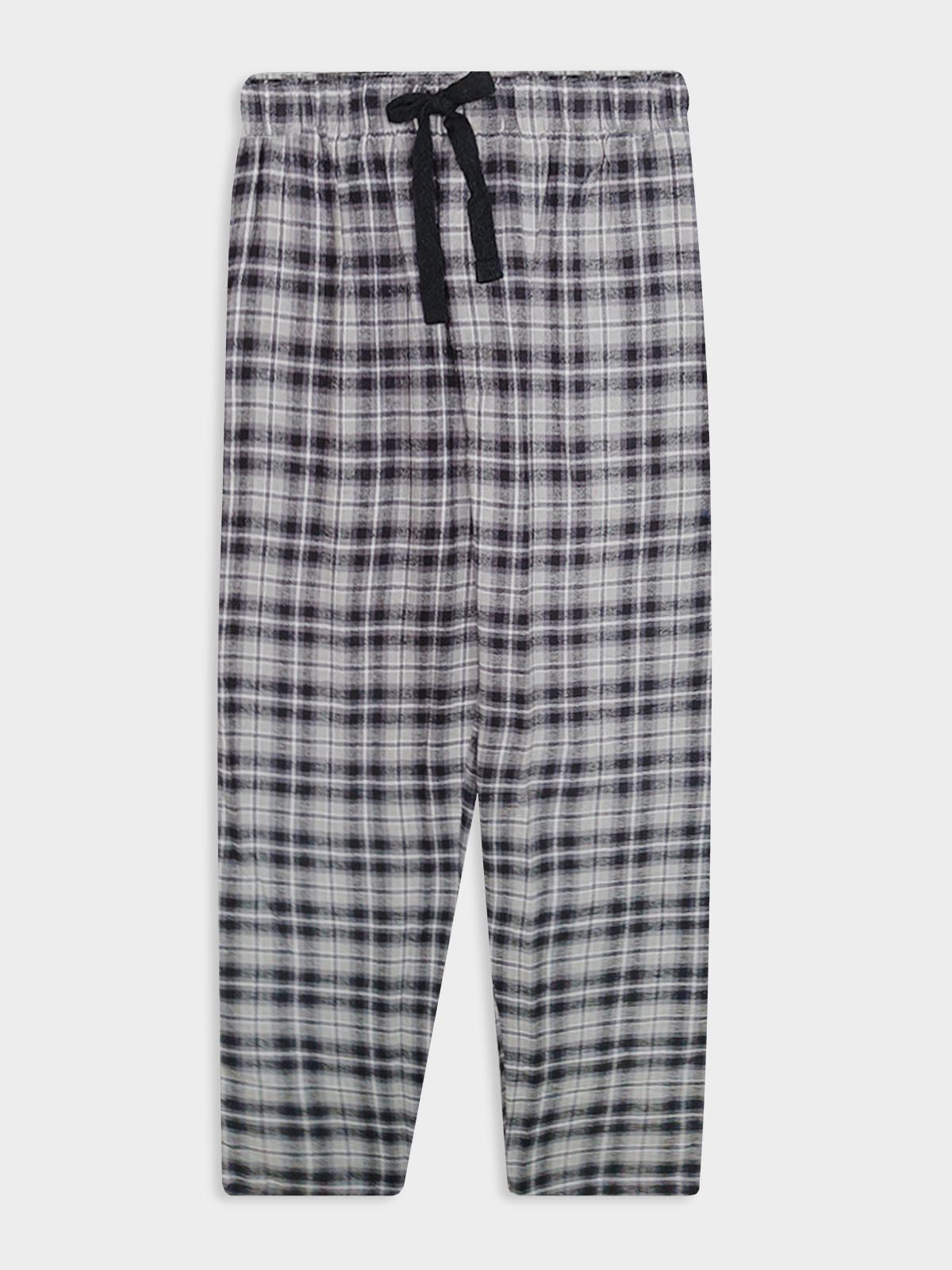 Mens Woven Flannel Pants