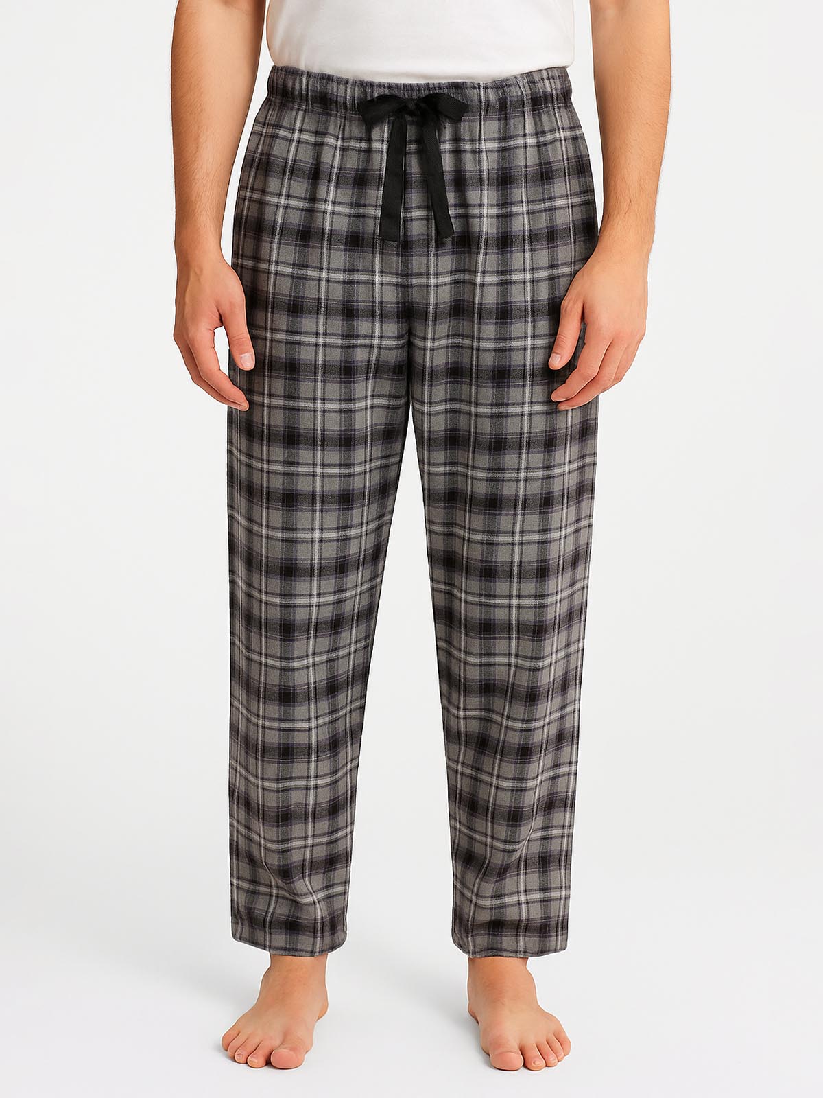 Mens Woven Flannel Pants