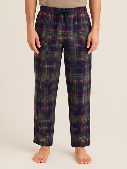 Mens Woven Flannel Pants