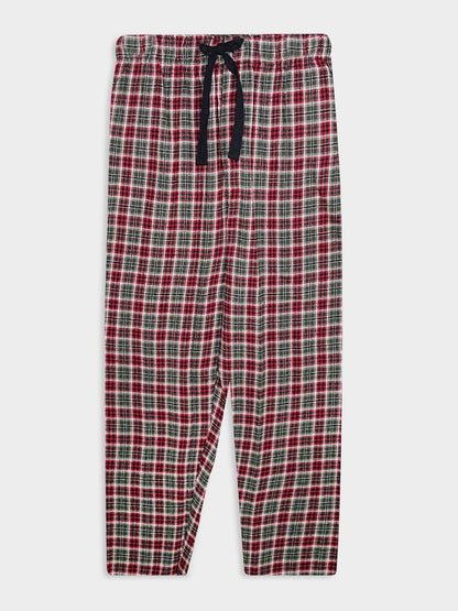 Mens Woven Flannel Pants