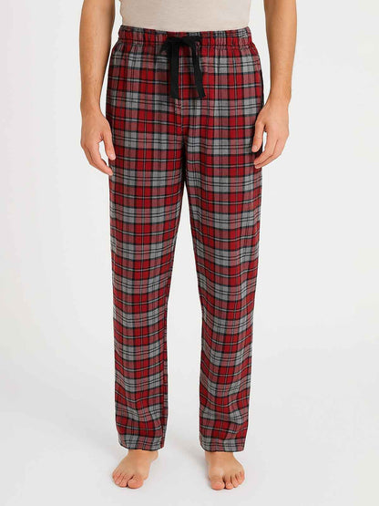 Mens Woven Flannel Pants