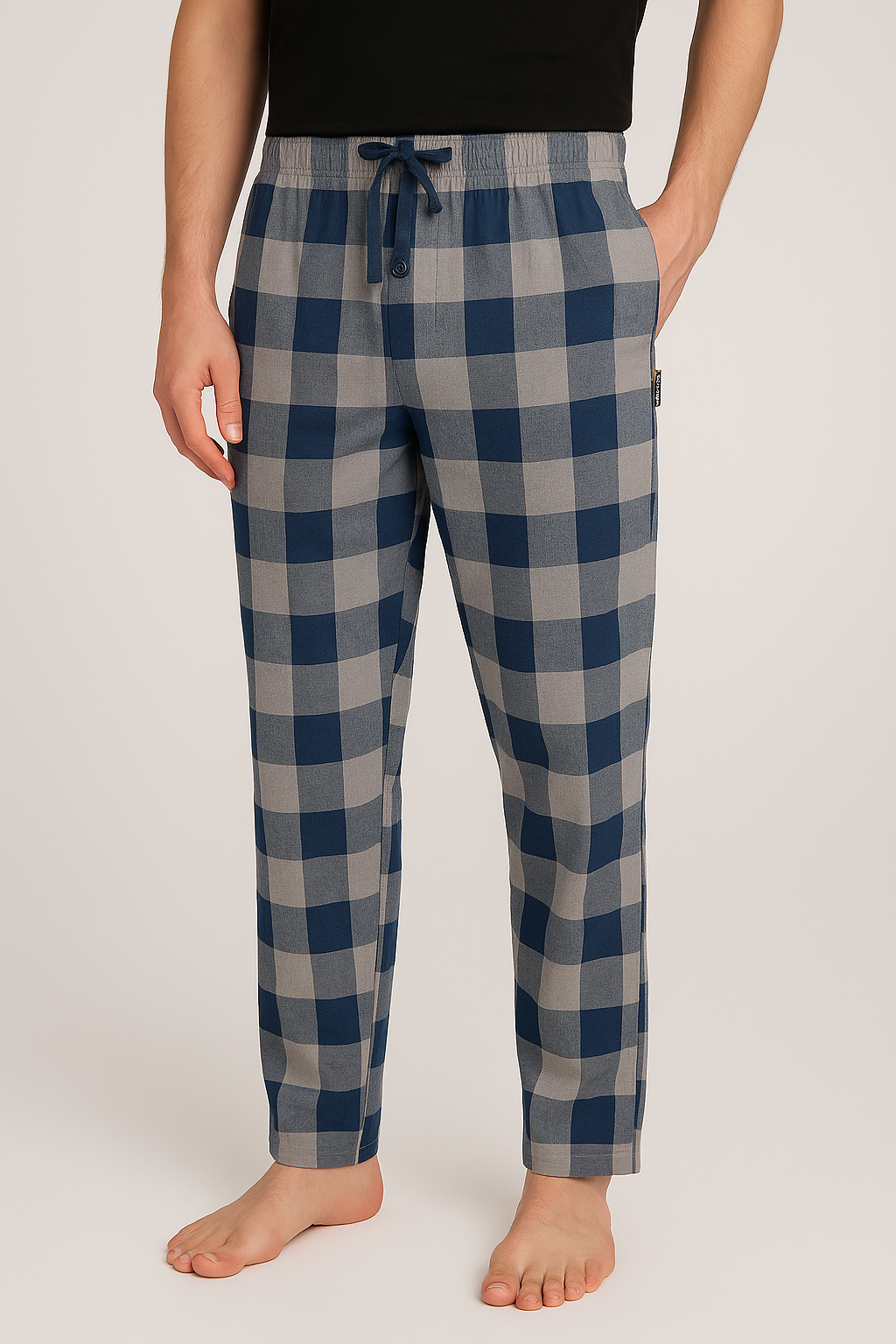 Mens Woven Flannel Pants