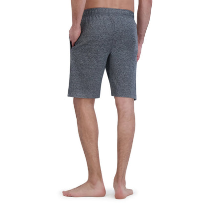 Mens Knit Sleep Shorts Charcoal