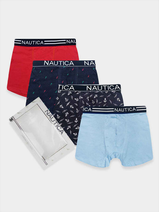Mens Stretch 4 Pack Boxer Brief