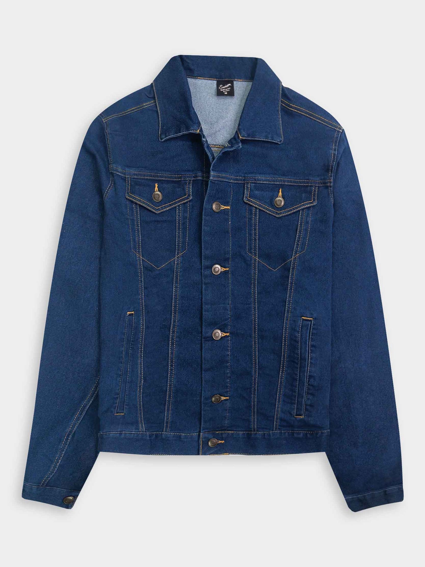 Mens Stretch Denim Jacket