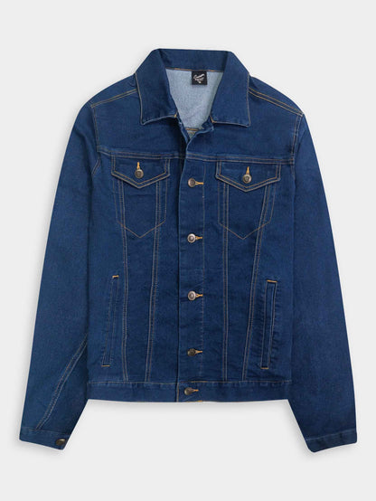 Mens Stretch Denim Jacket