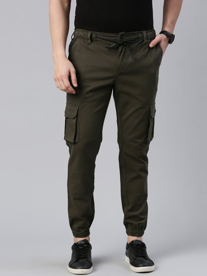 Mens Olive Cargo Pant