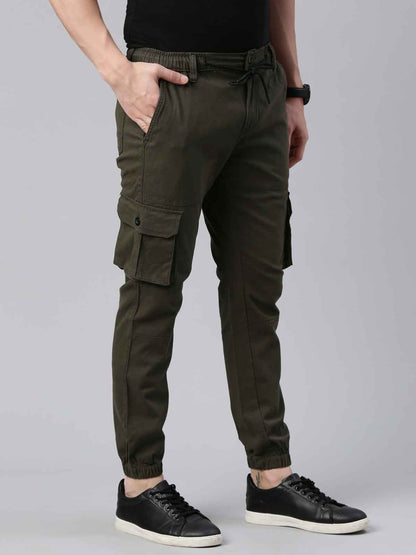 Mens Olive Cargo Pant